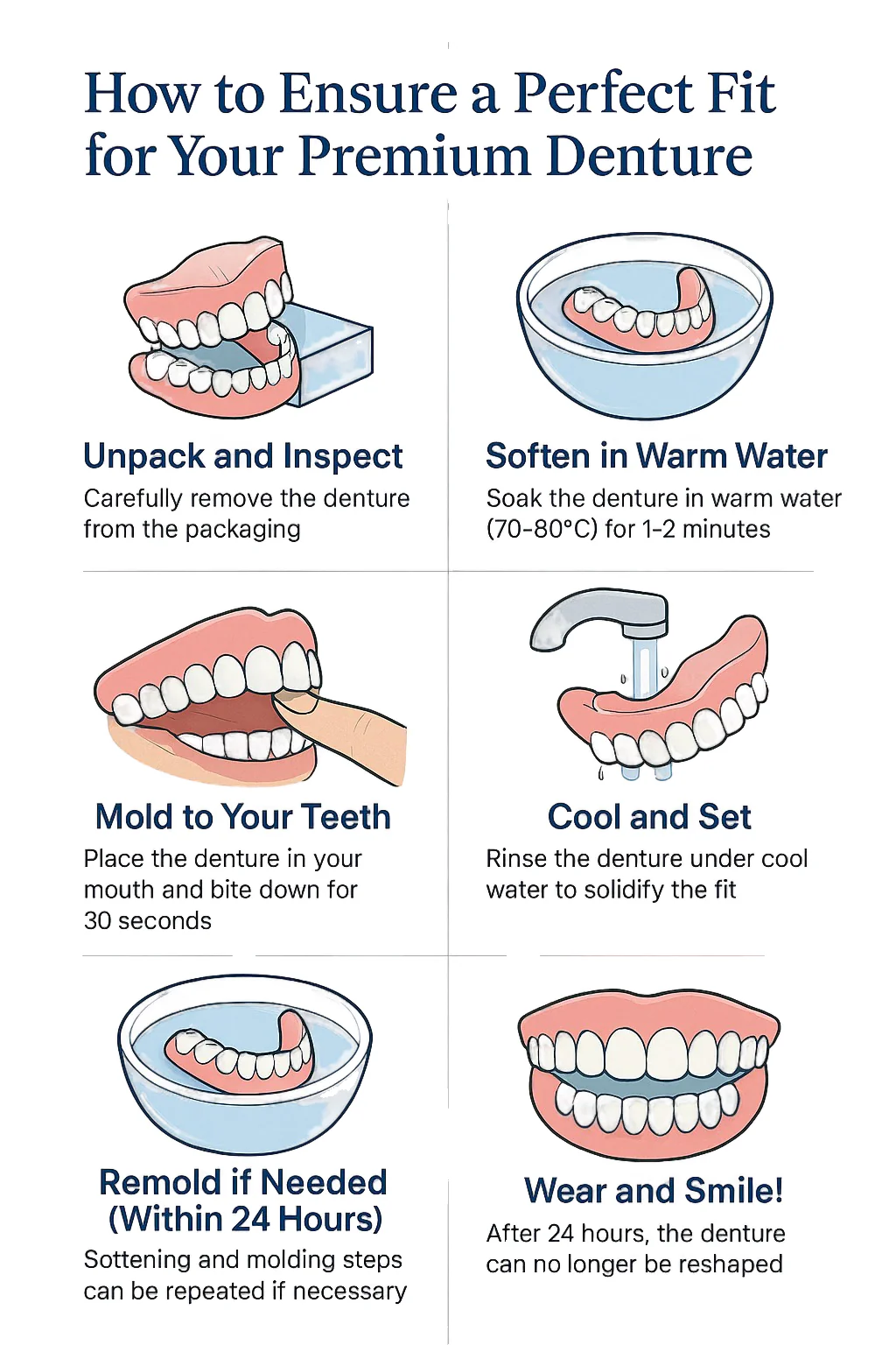 HEATWOLF® - Premium Customized Full Denture Set🦷-💎💎The Royal London Dental Hospital accreditation(🏆Limited Time Discount Last 30 Minutes🏆)