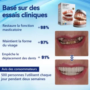 HEATWOLF® 🦷 Prothèse Dentaire Complète Sur Mesure Haut de Gamme 💎 (⏰Promotion limitée - Plus que 30 minutes !)