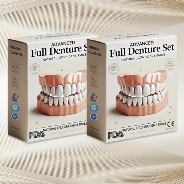 HEATWOLF™-🦷Advanced Customized Full Denture Set🦷 -👨‍⚕️Mayo Clinic Certification🔥(Limited Time Discount Last 30 Minutes)🎁🎁