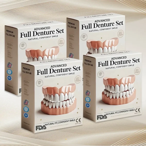 HEATWOLF™-🦷Advanced Customized Full Denture Set🦷 -👨‍⚕️Mayo Clinic Certification🔥(Limited Time Discount Last 30 Minutes)🎁🎁