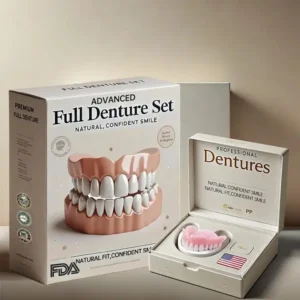 HEATWOLF™-🦷Advanced Customized Full Denture Set🦷 -👨‍⚕️Mayo Clinic Certification🔥(Limited Time Discount Last 30 Minutes)🎁🎁