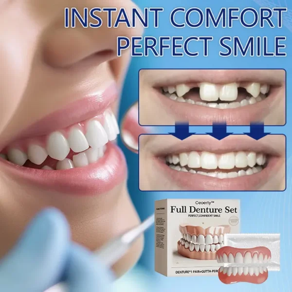 HEATWOLF™-🦷Advanced Customized Full Denture Set🦷 -👨‍⚕️Mayo Clinic Certification🔥(Limited Time Discount Last 30 Minutes)🎁🎁
