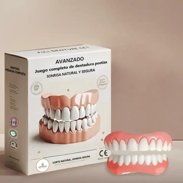 HEATWOLF™ - 🦷Kit avanzado de dentadura postiza completa personalizada🦷 (⏰Descuento por tiempo limitado, últimos 30 minutos⏰) ❤️