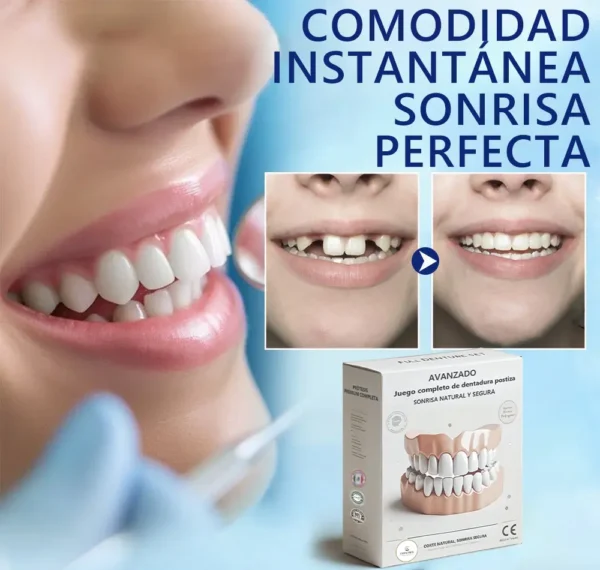 HEATWOLF™ - 🦷Kit avanzado de dentadura postiza completa personalizada🦷 (⏰Descuento por tiempo limitado, últimos 30 minutos⏰) ❤️