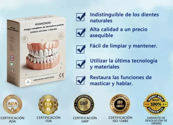 HEATWOLF™ - 🦷Kit avanzado de dentadura postiza completa personalizada👩‍⚕️ (⏳Descuento por tiempo limitado, últimos 30 minutos⏳) 🌟🌟