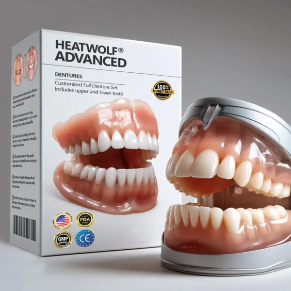 HEATWOLF® 🧡Premium Advanced Customized Full Denture Set 🧡 (⏰Limited time discount last 30 minutes)