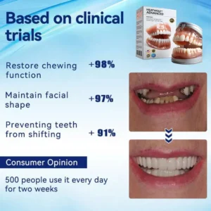 HEATWOLF® 🧡Premium Advanced Customized Full Denture Set 🧡 (⏰Limited time discount last 30 minutes)