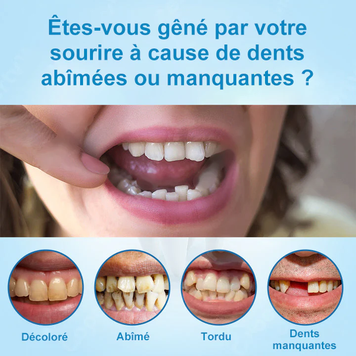 HEATWOLF® 🦷 Prothèse Dentaire Complète Sur Mesure Haut de Gamme 💎 (⏰Promotion limitée - Plus que 30 minutes !)