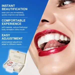 (Affordable Beauty🧏‍♀️🧏‍♂️)–Laozik™ –Advanced Customized Full Denture Set🦷