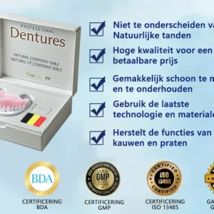 HEATWOLF™ Geavanceerde op maat gemaakte volledige protheseset🌸(Officieel aanbevolen product door de Belgische Tandartsenvereniging (BDA))🎁