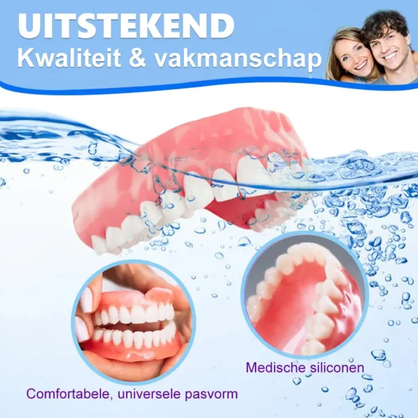 HEATWOLF™ Geavanceerde op maat gemaakte volledige protheseset🌸(Officieel aanbevolen product door de Belgische Tandartsenvereniging (BDA))🎁