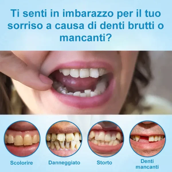 HEATWOLF® 🧡Set Completo di Protesi Dentaria Personalizzata Premium Avanzata 🧡 (⏰Sconto a tempo limitato, ultimi 30 minuti)