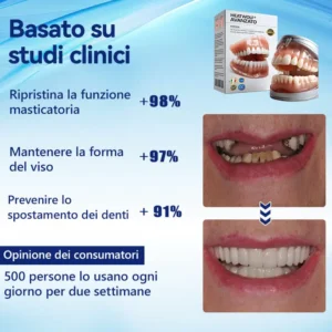 HEATWOLF® 🧡Set Completo di Protesi Dentaria Personalizzata Premium Avanzata 🧡 (⏰Sconto a tempo limitato, ultimi 30 minuti)