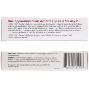 ⏰[Official Brand Store ] JEREMYTIS™ Thermoplastic Denture Adhesive