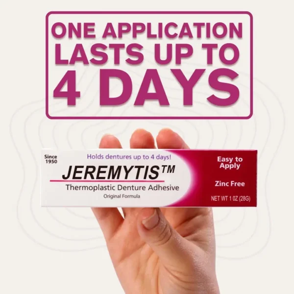 ⏰[Official Brand Store ] JEREMYTIS™ Thermoplastic Denture Adhesive