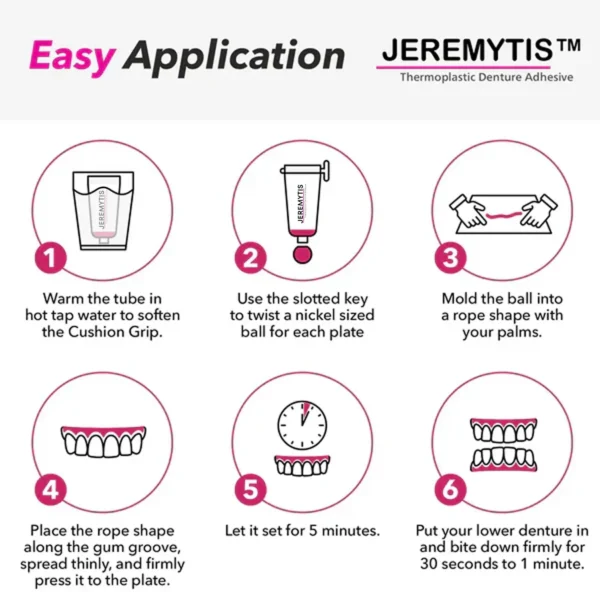 ⏰[Official Brand Store ] JEREMYTIS™ Thermoplastic Denture Adhesive