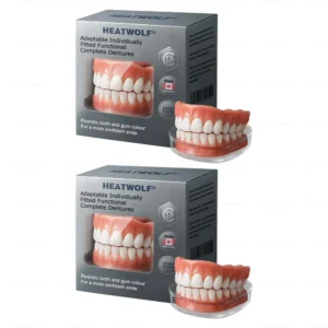 ✅ Made and Shipped from the Canada | HEATWOLF® Adaptable Custom-Fit Functional Complete Dentures 🍁