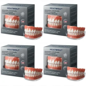 ✅ Made and Shipped from the Canada | HEATWOLF® Adaptable Custom-Fit Functional Complete Dentures 🍁