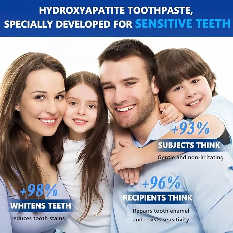 š„Hot Listing š„ AQA⢠Hydroxyapatite Toothpaste 7.5% for Enamel Repair & Teeth Whitening Refreshing Flavor Fluorid
