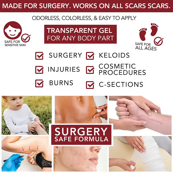 LAOZIK™ Medical-Grade Silicone Scar Gel