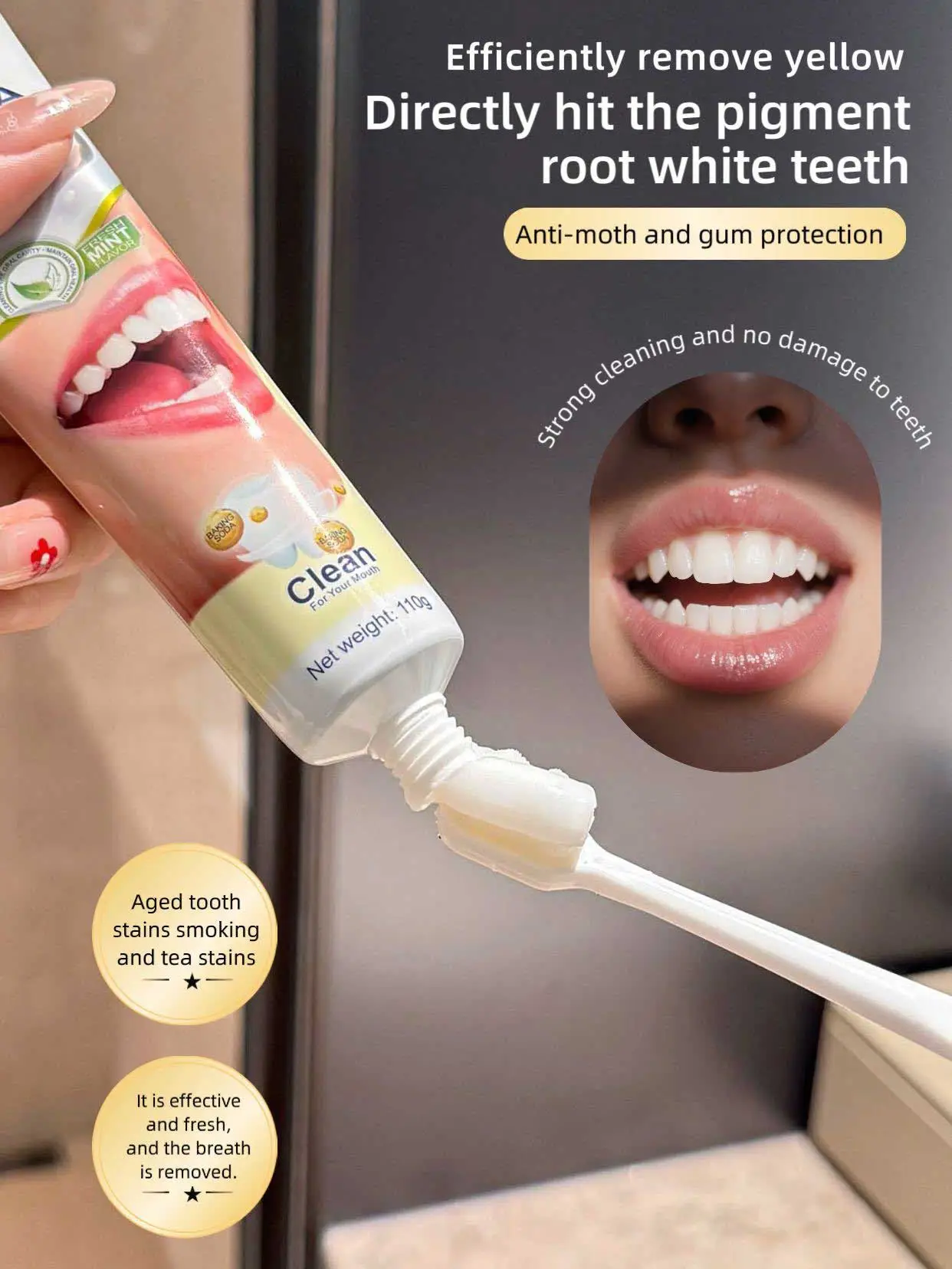 LOVILDS™ Probiotic Whitening Toothpaste