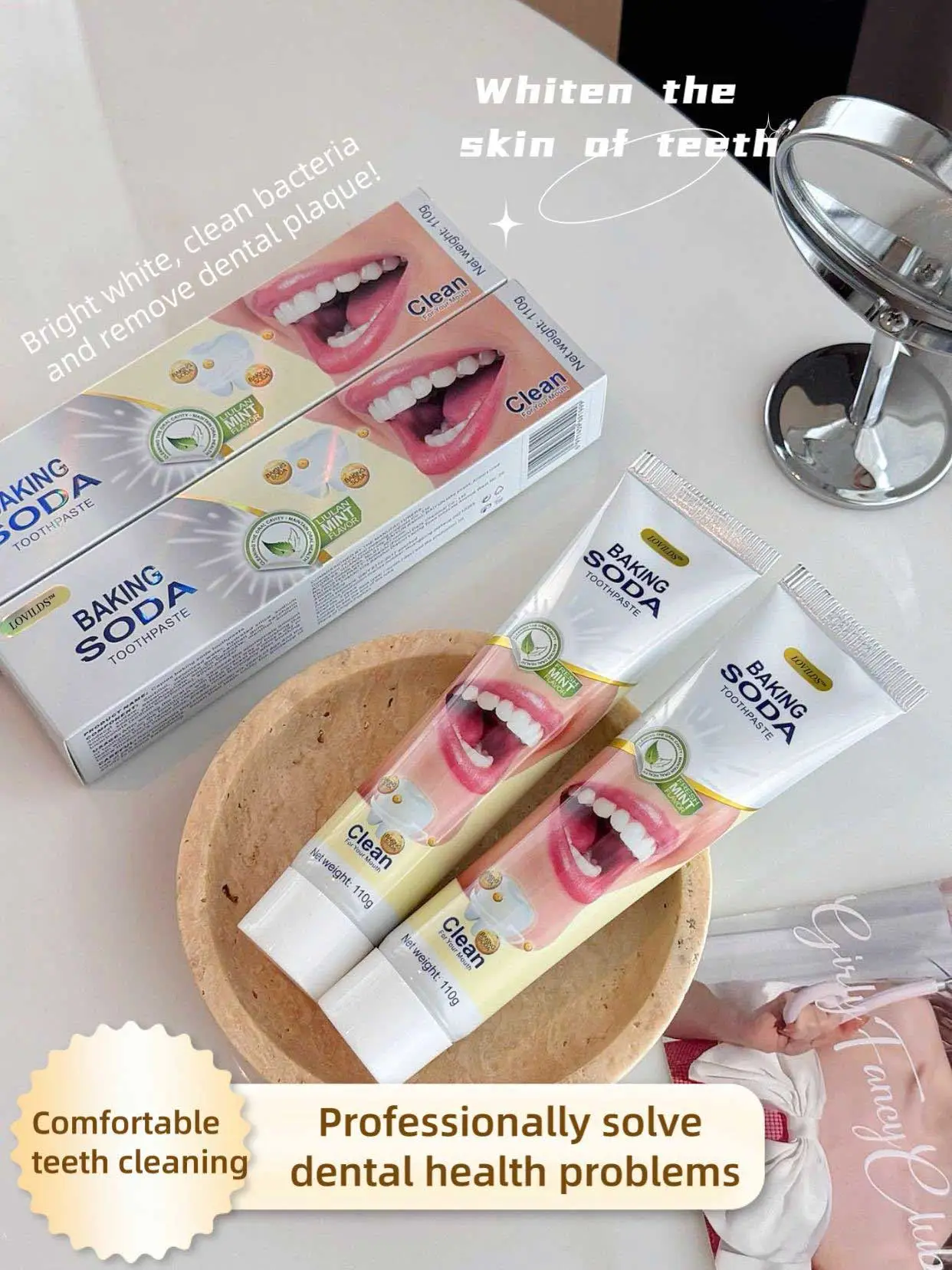 LOVILDS™ Probiotic Whitening Toothpaste