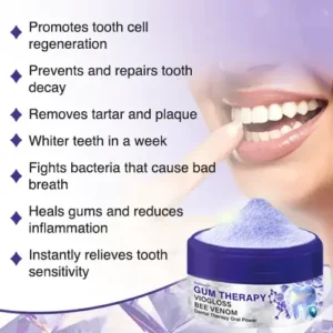 🇬🇧👨🏼⚕️Rolimey® VioGloss Bee Venom Dental Therapy Oral Power🦷