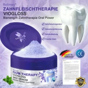❤️Rolimey® VioGloss Bienengift-Zahntherapie Oral Power 🦷 (🇩🇪 BZÄK Zugelassen)