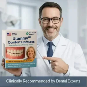 Utummy™ Functional Dentures – Dentist Recommended for Seniors 45+ | Made in USA | FDA Cleared2