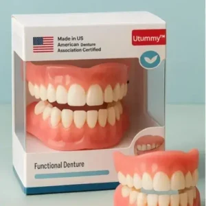 Utummy™ Functional Dentures – Dentist Recommended for Seniors 45+ | Made in USA | FDA Cleared2