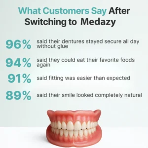 Advanced Custom-Fit Functional Dentures 🦷 Smile Confidently Again in Just 3 Minutes No Dentist Needed!