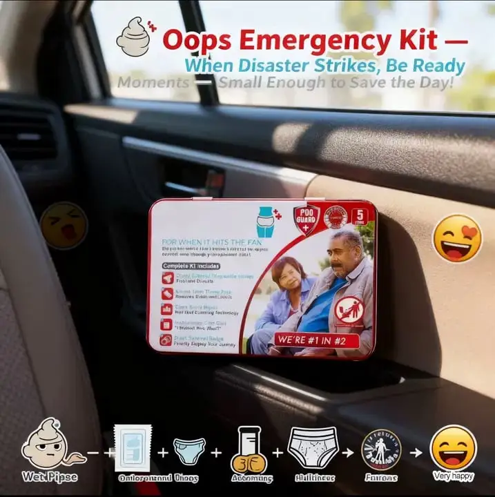 💩 Oops Emergency Kit – When Disaster Strikes, Be Ready