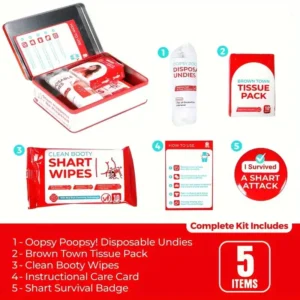 💩 Oops Emergency Kit – When Disaster Strikes, Be Ready