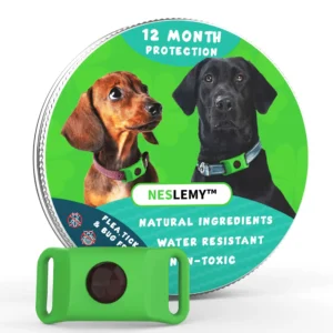 NESLEMY™ 12‑Month Natural Flea & Tick Protection Pendant