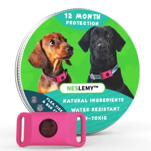 NESLEMY™ 12‑Month Natural Flea & Tick Protection Pendant