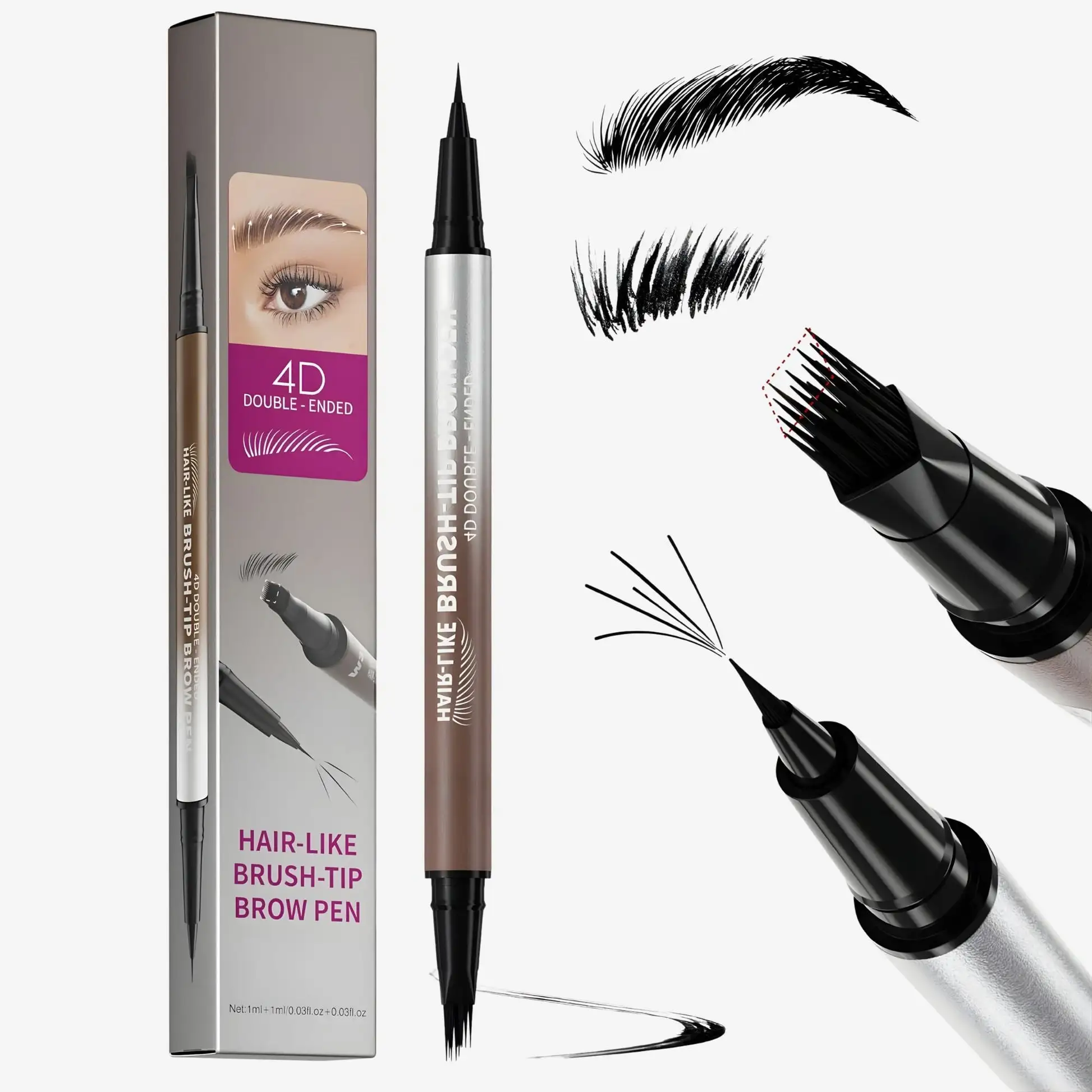 Zakdavi™ Microblading Hair-Stroke Brow Pen