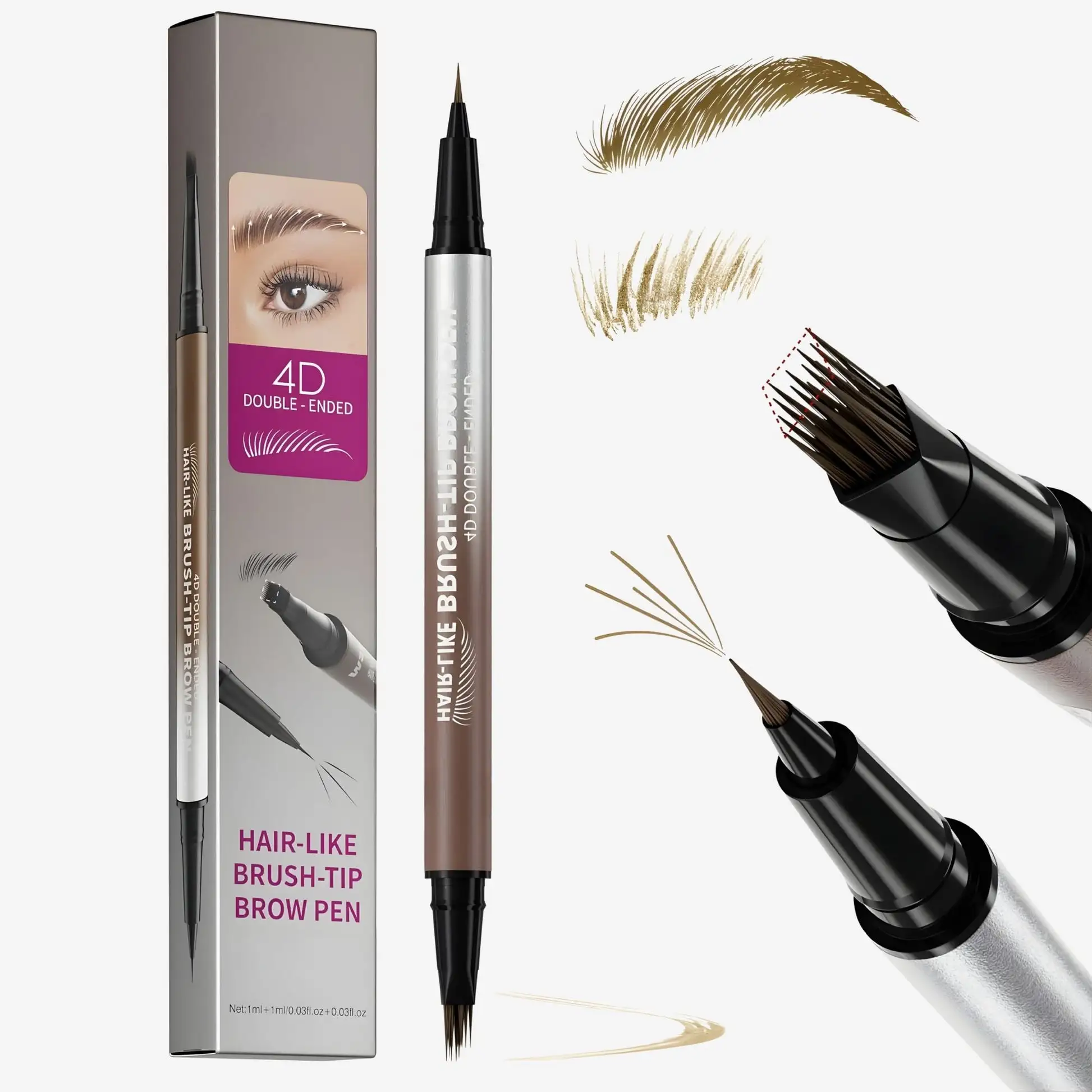 Zakdavi™ Microblading Hair-Stroke Brow Pen
