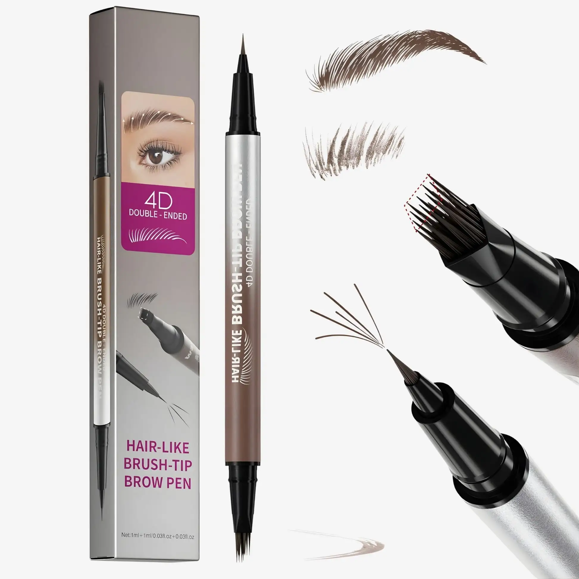 Zakdavi™ Microblading Hair-Stroke Brow Pen